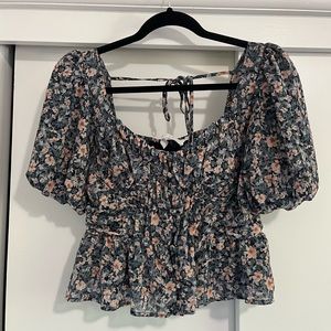 ASTR Floral Blouse